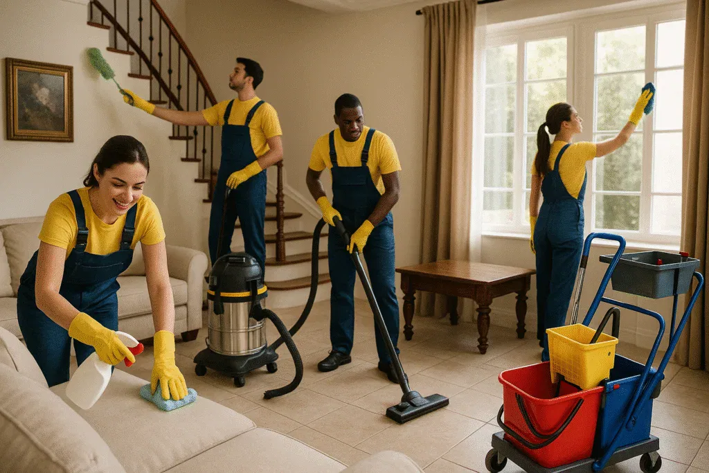 Move in move out clean